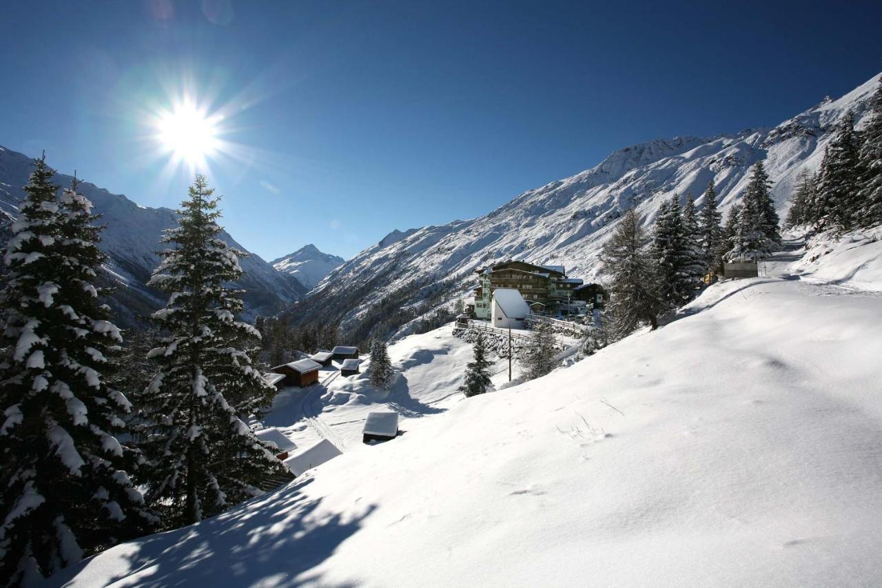 Hotel Silbertal - Almhuetten Sölden Exterior foto