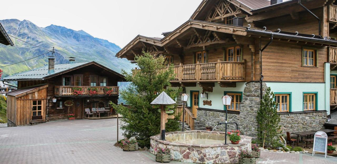 Hotel Silbertal - Almhuetten Sölden Exterior foto